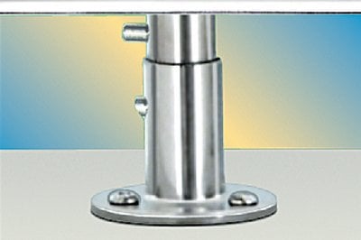 Magma - "Single" Locking Surface Deck Socket (SD) Mount For 12" x 18" or Smaller Rectangular Grills and Single Mount Tables - T10321