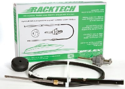 UFlex - Racktech Rack & Pinion Steering System - 15' Cable - RACKTECH15