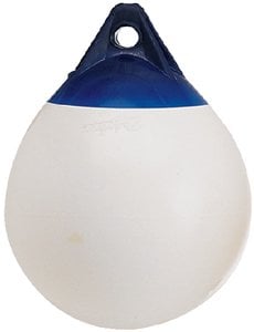 Polyform - "A" Series Buoy - 8" x 11.5" - White - A0W