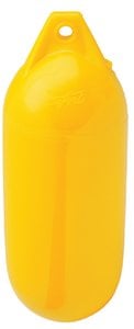 Polyform - Yellow "S" Series Buoy, 6" x 15-1/2"  - S1Y