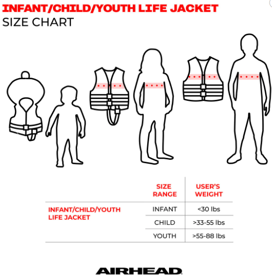 BOLT NYLON LIFE JACKET (AIRHEAD) - 3008402ABR