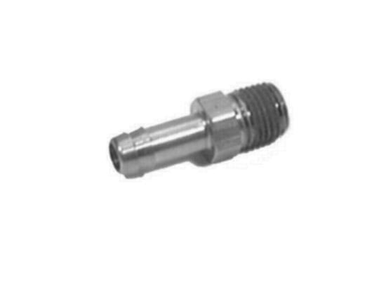 Mercury Quicksilver - Threaded Hose Barb - 5/16" (8 mm) I.D. Hose and Applications Requiring a 1/4" NPT Thread - 22-89771Q2