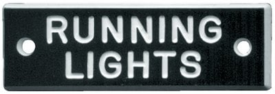 Bernard Engraving - Identi-Plate - Running Lights - 5 Pack - IP020