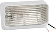 Fulton Products - Bargman #78 12V Porch/Utility Light, White w/Clear Lens, Bulk Pack - 3078515