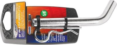 Fulton Products - PACKAGED 5/8 GROOVED STYLE,5/8" EXTRA LONG HITCH PIN AND CLIP - 63243