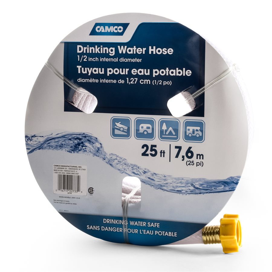 Camco - TastePURE Drinking Water Hose - 25' x 1/2" ID - 22733