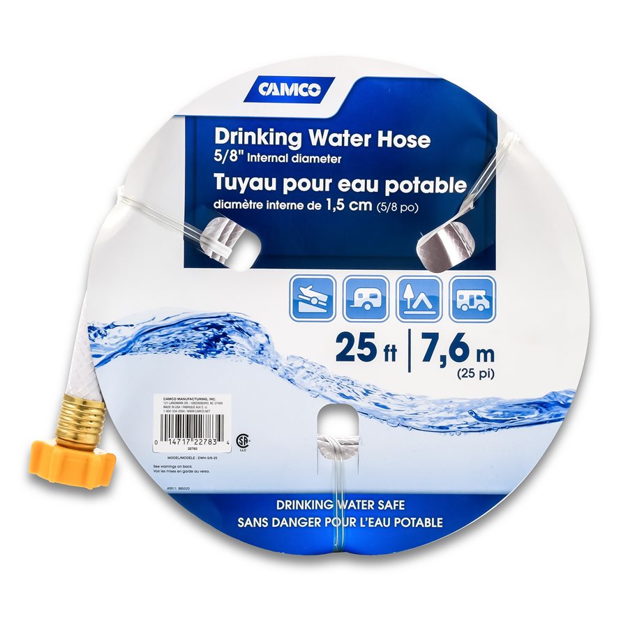 Camco - TastePURE Drinking Water Hose - 25' x 5/8" ID - 22783