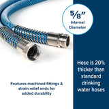 Camco - TastePURE Premium Drinking Water Hose - 10' x 5/8" ID - Anti-Kink - 22823