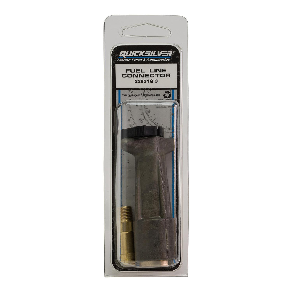 Mercury Quicksilver - Quick Disconnect - Engine End - Fits Mercury/Mariner Utilizing Twist Lock Type Connector - 22831Q3