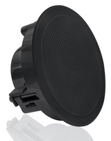 FUSION - FM-F65RB FM Series 6.5" Flush Mount Round Marine Speakers - Black Grill - 120W - 010-02299-01