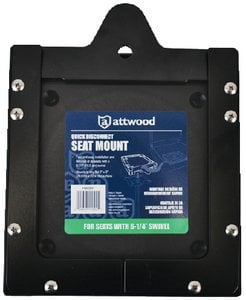 Attwood Marine - Quick Disconnect Seat Mount 6-1/4" Swivel - 11602D1