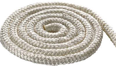 Attwood Marine - Premium Double Braided Nylon Dock Line - 3/8" x 15' - White - 1176017