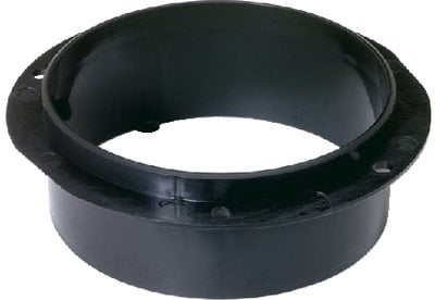 Attwood Marine - Twist On Hose Flange For 3" Hose - Black - 14053