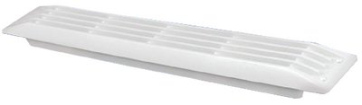 Attwood Marine - Louver Vent Venturi - 17-9/16" Length x 2-3/4" Height x 11/16" Diameter - White - Bulk - 1494F1