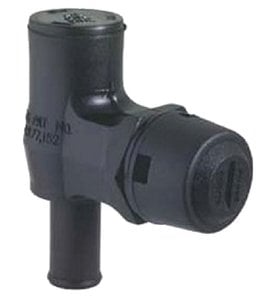 Attwood Marine - 90 Deg Fuel Tank Vent with Black Cap - 16701