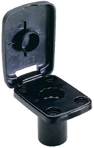 Attwood Marine - Rod Holder Flush Mount Black - 50227