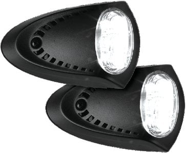 Attwood Marine - Black LED Docking Lights - 6523BK7