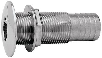 Attwood Marine - Thru Hull Stainless Steel 5/8" For Hose - 665463