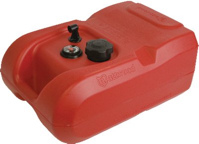 Attwood Marine - Fuel Tank EPA Compliant w/ Gauge - 6 Gallon - 8806LPG2