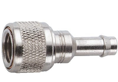 Attwood Marine - Fuel Connector For Chrysler/Force - Nickel Plated Brass - 5/16" Barb - 88846