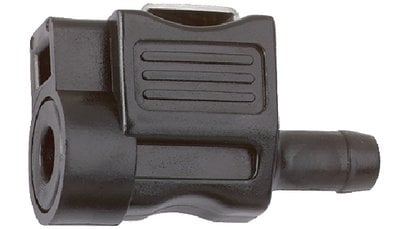 Attwood Marine - Fuel Connector For Honda - Molded Acetal - 3/8" Barb - 89006