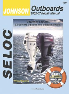 Seloc Publishing - Manual For Johnson/Evinrude Outboards - 1302