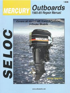 Seloc Publishing - Manual For Mercury, All 4-Stroke Engines - 1422