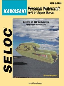Seloc Publishing - Manual For Sea-Doo/Bombardier Personal Watercraft - 9000