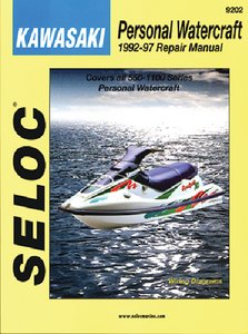 Seloc Publishing - Manual For Kawasaki Personal Watercraft - 9200