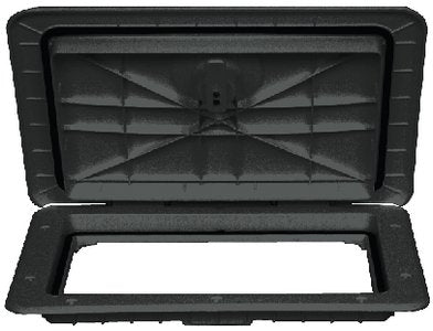 Cook Mfg - Sure-Seal Non-Locking Access Hatch 13" x 23-1/4" - HAT13241DP