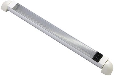 Cook Mfg - LED Rotating Rail Light With Switch, Cool White LEDs - LED51858DP