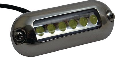 Cook Mfg - T-H Underwater Light With Stainless Steel Bezel - LED51900DP