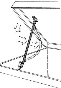 Cook Mfg - Lid & Hatch Support Spring With Molded Nylon Ends 7/16" x 8-1/2" L - LS2DP