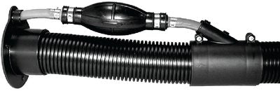 Cook Mfg - Rigging Flange Hose Union For 2" Hose With 3/4" Fuel Hose Port, Black - RFFHP1DP