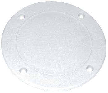 Cook Mfg - Screw Down Deck Plate 10" OD, Fish White - SDP3FWDP