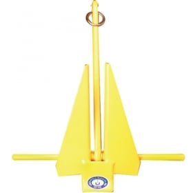 Greenfield Products - Fluke-Type Slip Ring Anchor PVC Coated - 8 lb. - Yellow - 66911Y