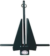 Greenfield Products - Fluke-Type Slip Ring Anchor PVC Coated - 5 lb. - Black - 6696B