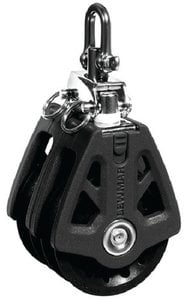 Lewmar - Synchro Block, Double Black - 29925002BK