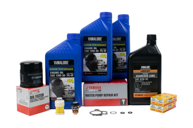 Yamaha F60 TJRD/TLRD 300 Hour Service Maintenance Kit - Yamalube 10W-30 - 2005