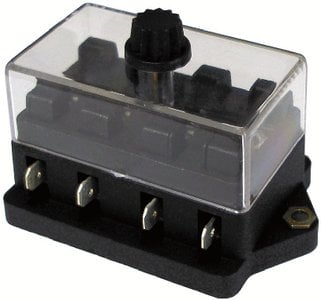 Wirthco - ATO/ATC Fuse Block, 4 Position - 301107