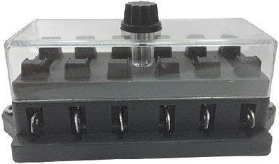 Wirthco - ATO/ATC Fuse Block, 6 Position - 301117