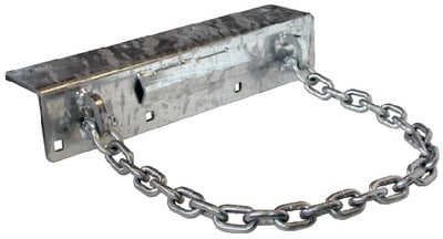 Tiedown Engineering - Dock Hardware - Steel Chain Pile Holder, Commercial Grade - 26419