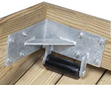 Tiedown Engineering - Dock Hardware - Galvanized Inside Rolling Ramp Bracket Includes Left and Right Ramp Brackets, Commercial Grade - 26431