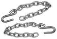 Tiedown Engineering - Safety Chain With S-Hooks - Sold as Pair - 81203