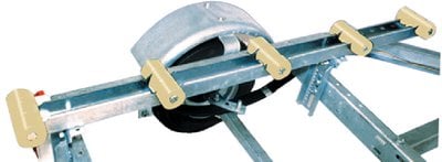 Tiedown Engineering - Galvanized Roller Bunk - Sold as Pair - 86157