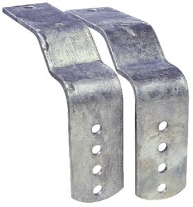 Tiedown Engineering - Galvanized Fender Brackets - Sold as Pair - 86260