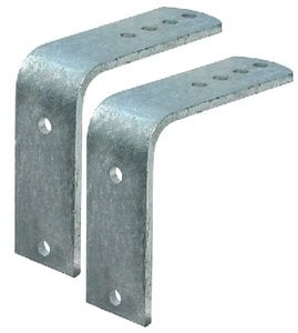 Tiedown Engineering - Galvanized Fender Brackets - Sold as Pair - 86262