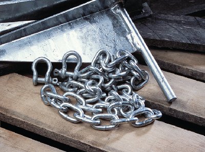 Tiedown Engineering - Galvanized Chain & Shackles - 95140