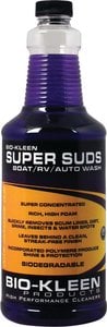 Bio-Kleen Products Inc - SUPER SUDS 16OZ,SUPER SUDS BOAT/RV WASH - M01105