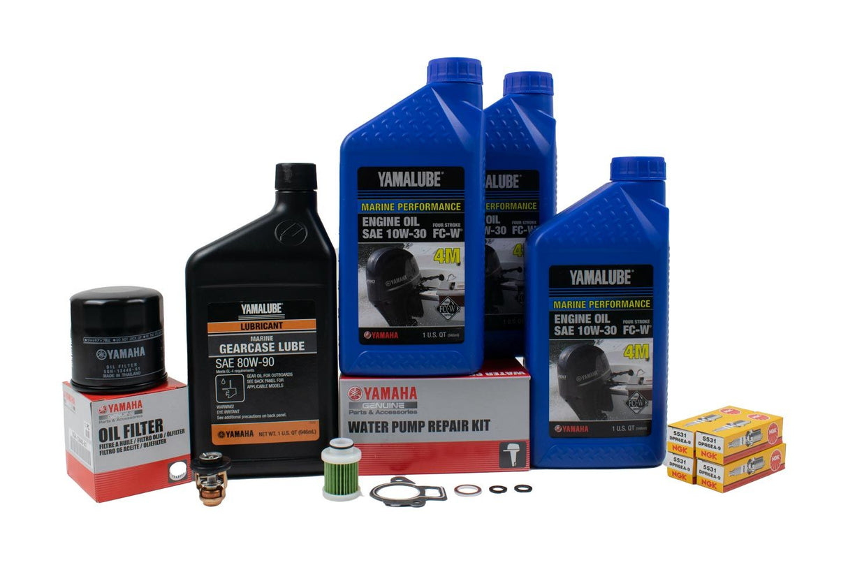 Yamaha T50 300 Hour Service Maintenance Kit - Yamalube 10W-30 - 2006